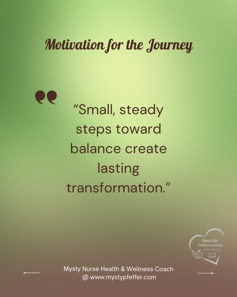 in control of your body