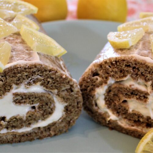 lemon cake roll