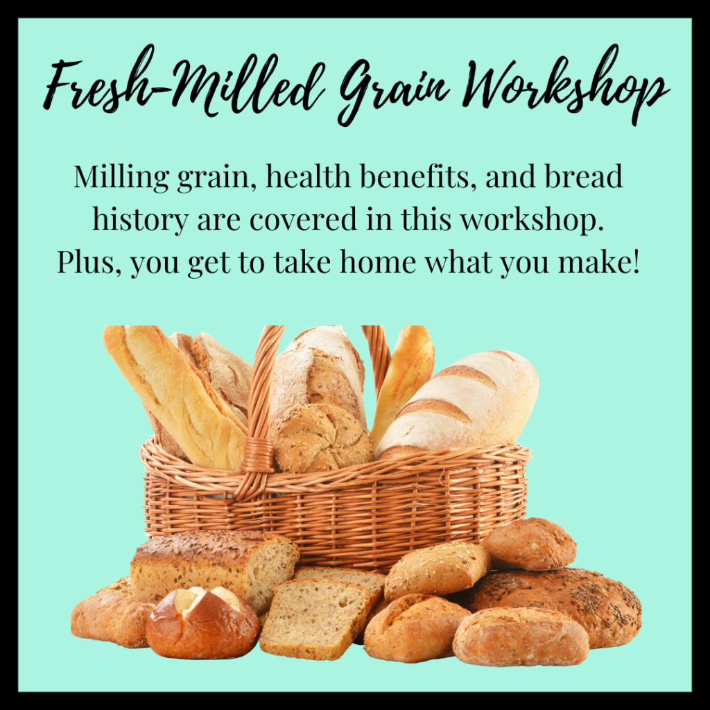 fresh-milled grain workshop