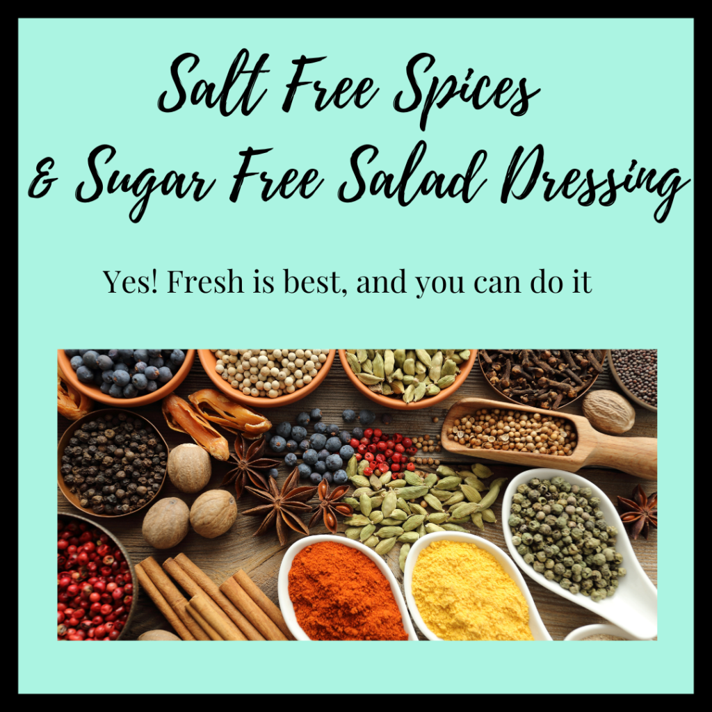 spice and dressing workshop