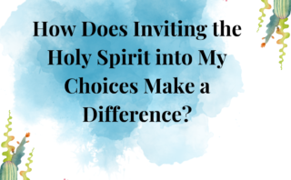 invite Holy Spirit