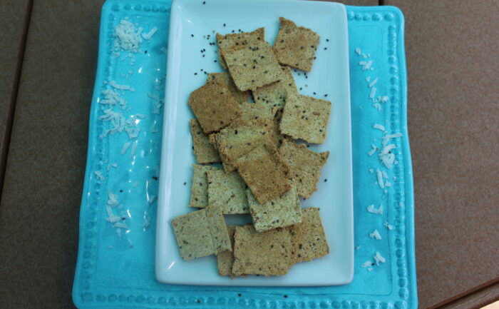 Almond & Chia Crackers