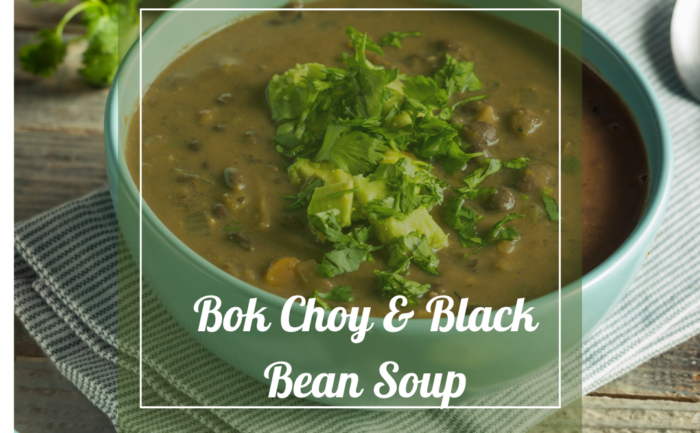 Bok Choy & Black Bean Soup