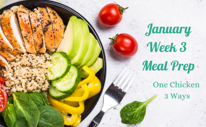 January Week 3 Meal Prep