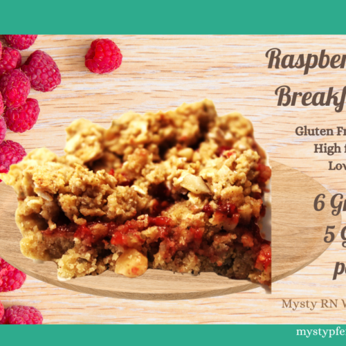 Raspberry Millet Breakfast Bars