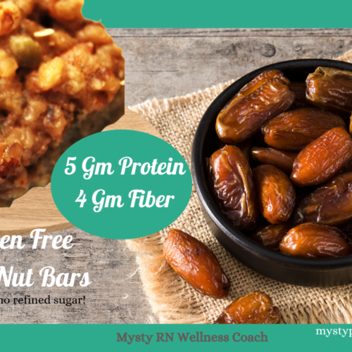 Gluten Free Date Nut Bars
