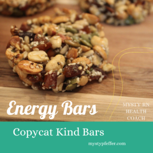 Energy Bars--Copycat kind bars