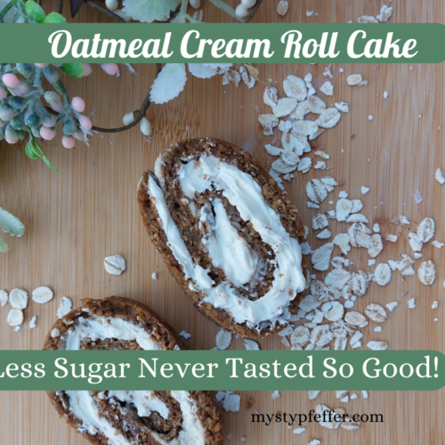 Oatmeal Cream Roll Cake