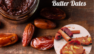 Carob &Almond butter dates