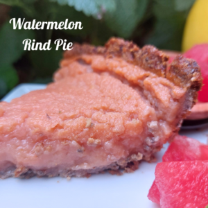 Watermelon Rind PIe