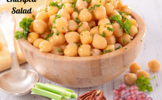 Mayo Free Chickpea Salad