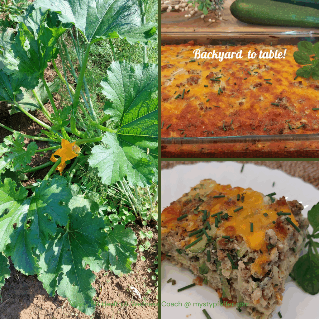3 step zucchini breakfast casserole
