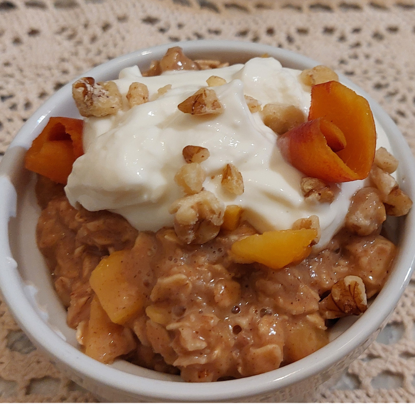 Peaches & Cream Oatmeal