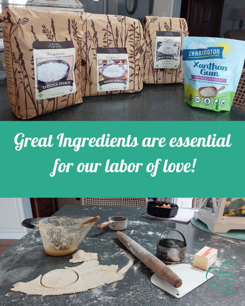 Gluten Free Pecan Tart Ingredients