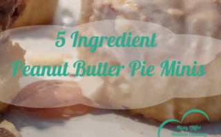 5 Ingredient Peanut Butter Pie Minis