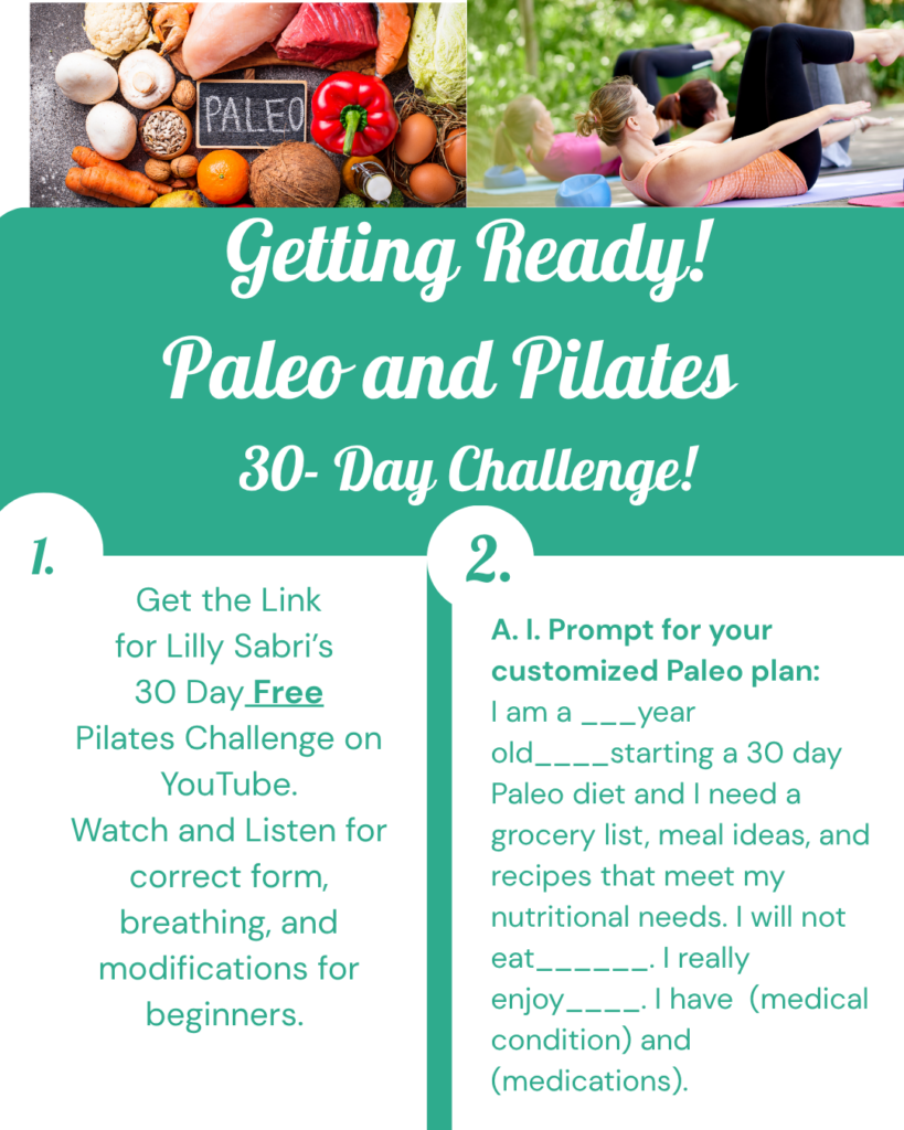 Paleo and Pilates Start