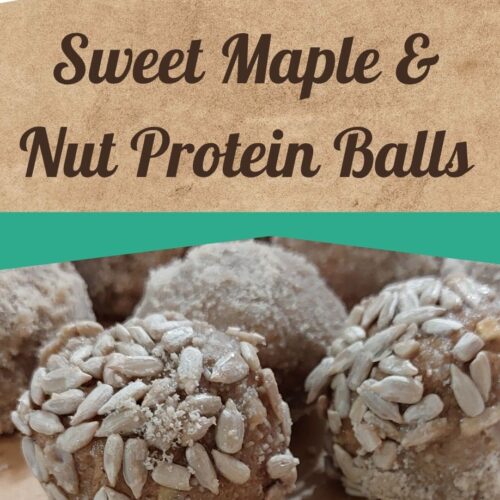 Sweet Maple and Nut Protein Balls
